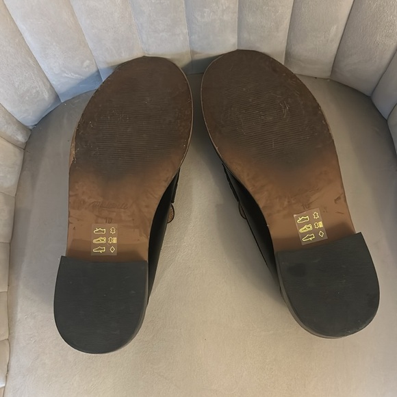 Madewell Women’s Thee Vernon Bit Hardware Loafer, Black Leather, Size 10 - Picture 10 of 12